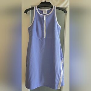 SAGE Collective, Tennis-active wear DRESS, Pull-on Style, Zipper Racerback. Med.